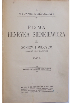 Pisma Henryka Sienkiewicza, r. wyd. 1916