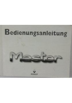 Bedienungsanleitung Master