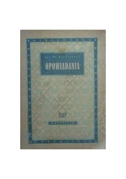 Opowiadania,1949r.