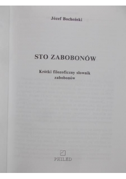 Sto zabobonów