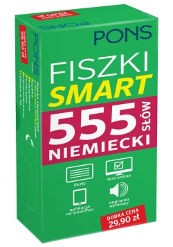 Fiszki Smart 555 słów Niemiecki