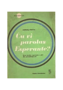 Cu vi parolas esperante ?