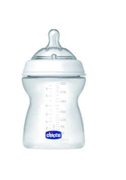 Butelka plastikowa naturalfeeling 250 ml smoczek silikonowy przepływ średni