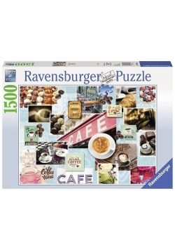 Puzzle Kawa i ciasto 1500