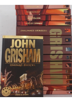 Zestaw 15 książek - John Grisham  Crime & Story