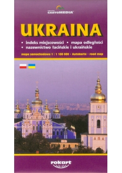 Ukraina mapa samochodowa 1:1100 00