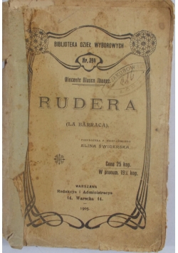Rudera, 1905 r.