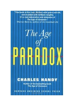 The Age of paradox