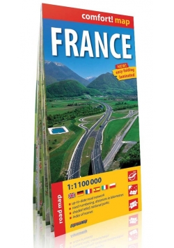 Francja France road map 1:1100000