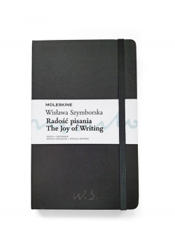 Notes Moleskine Edycja Specjalna WS Radość pisania Large (13 x 21 cm) w linie, czarna, twarda oprawa
