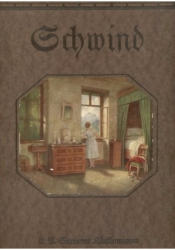Schwind acht Farbige wiedergaben seiner bilder, 1910 r.