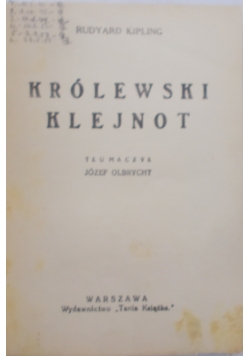 Królewski klejnot, 1941 r.