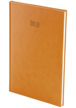 Kalendarz 2018 A5 tygodniowy Vivella pomarańczowy