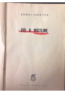 Bój O Wietlinę