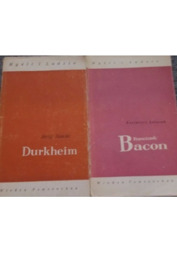 Durkheim/ Franciszek Bacon