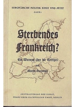 Sterbendes frankreich,1941r.
