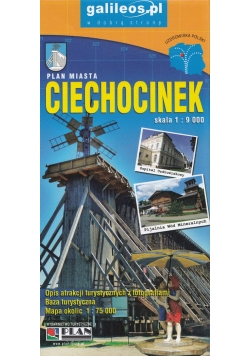 Ciechocinek Plan miasta 1:9 000