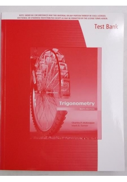 Test Bank Trigonometry