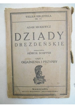 Dziady drezdeńskie, 1929 r.