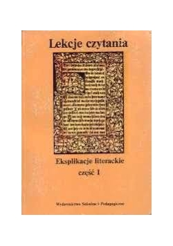 Lekcja czytania