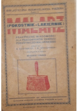 Malarz (pokostnik-lakiernik), 1921 r.