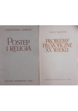 Postęp i religia / Problemy filozoficzne XX w