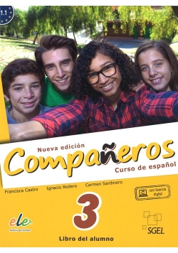 Companeros 3 Podręcznik + licencia digital - nueva edicion