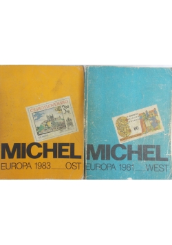 Michel Europa 1981r. , West, Michel Europa 1983r.