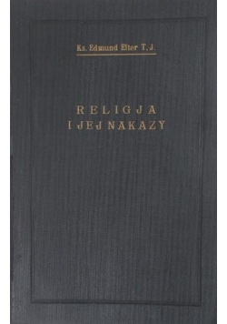 Religia i jej nakazy, 1933 r.