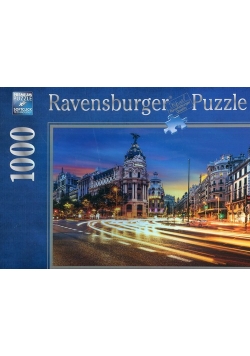 Puzzle 1000 Gran Via Madryt