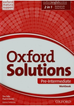 Oxford Solutions Pre-Intermediate Ćwiczenia