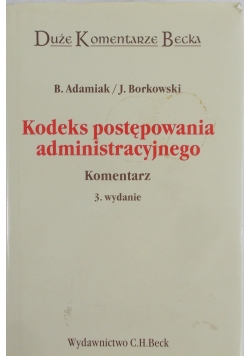 Kodeks postępowania administracyjnego