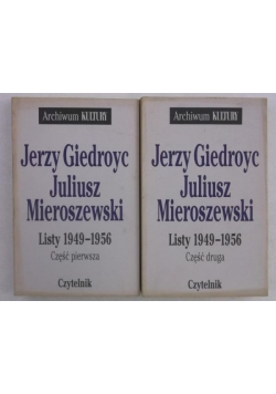 Listy 1949-1956, Część I-II