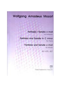 Fantazja i sonata c-moll  na fortepian - Wolfgang Amadeus Mozart