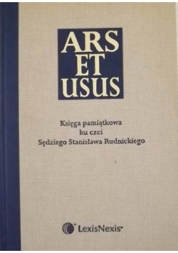 Księga pamiątkowa ku czci Sędziego Stanisława Rudnickiego
