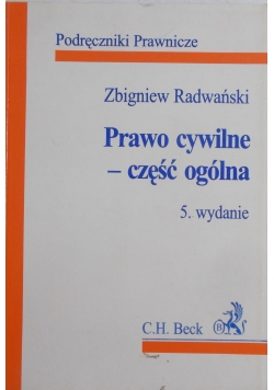 Prawo cywilne Część ogólna