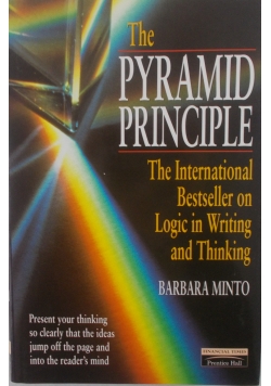 The pyramid principle