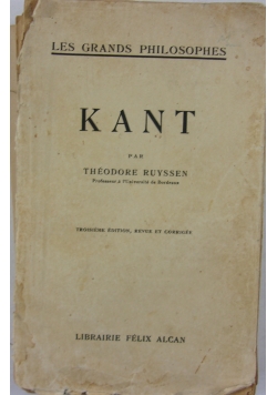 Kant, 1929r.