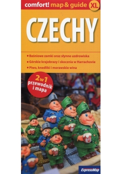 Czechy comfort! map&guide XL 2w1 przewodnik i mapa