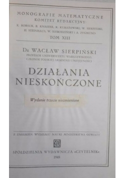 Działania nieskończone, 1948 r.