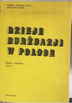 Dzieje burżuazji w Polsce