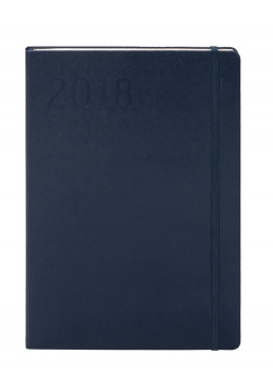 Kalendarz 2018 A5 Minimalizm granatowy