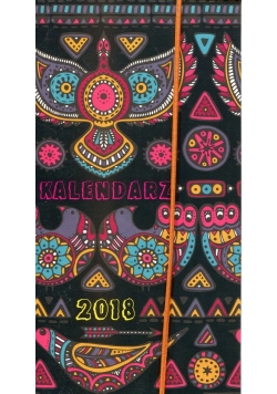 Kalendarz 2018 kieszonkowy z gumką