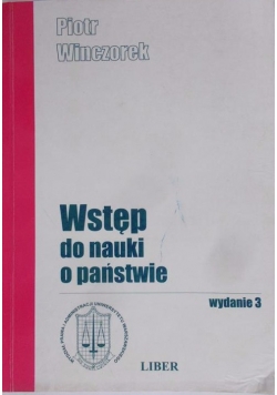 Wstęp do nauki o państwie