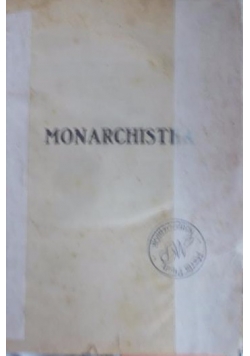 Monarchistka, 1924 r.