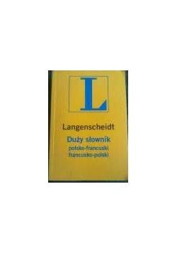 Langenscheidt Słownik polsko-francuski, francusko-polski