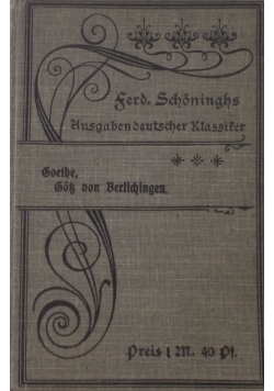 Husgaben deutscher Klassifer , 1910 r.