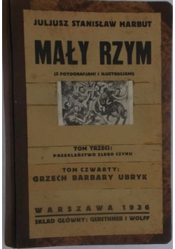 Mały Rzym, tom I-IV, 1936 r.