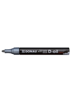 Marker olejowy Donau D-oil okrągły srebrny