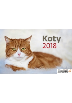 Kalendarz 2018 Biurkowy Koty